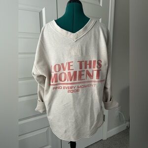 Aerie Love This Moment Oversized Sweatshirt Size S